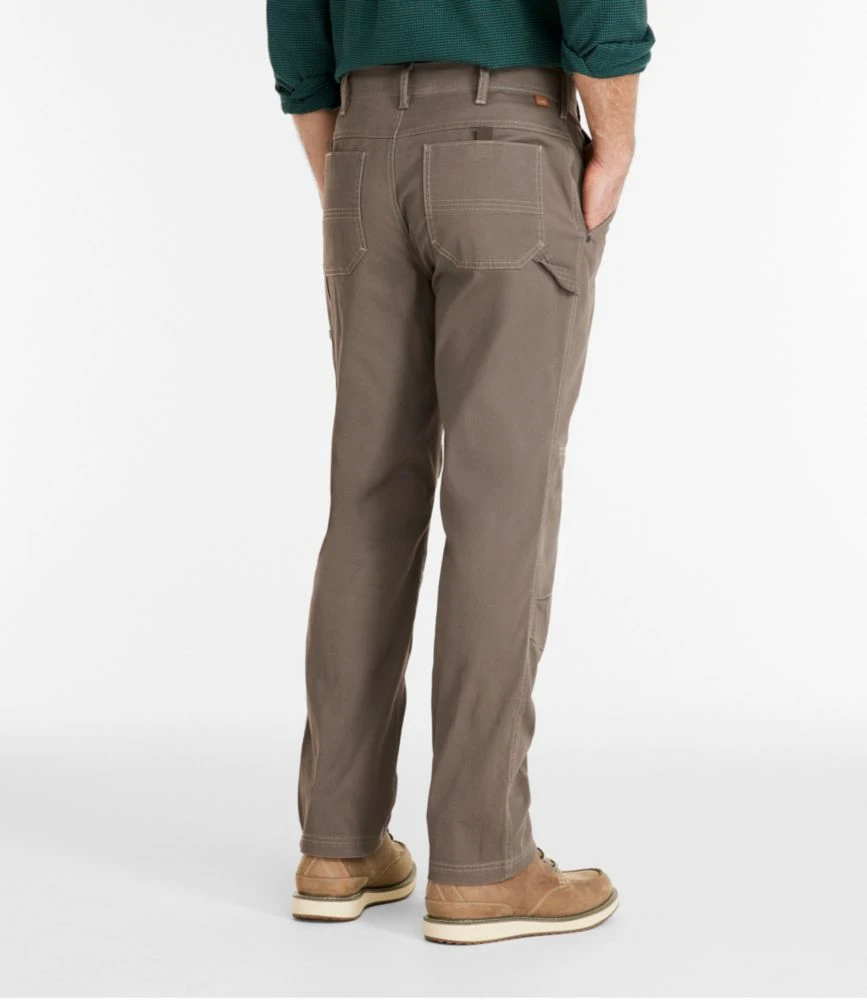 L.L.Bean Men's BeanFlex® Canvas Pants, Utility, Classic Fit, Straight Leg - Image 3