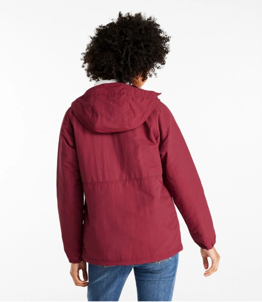 L.L.Bean Women's Mountain Classic Insulated Anorak, Tape - Image 3