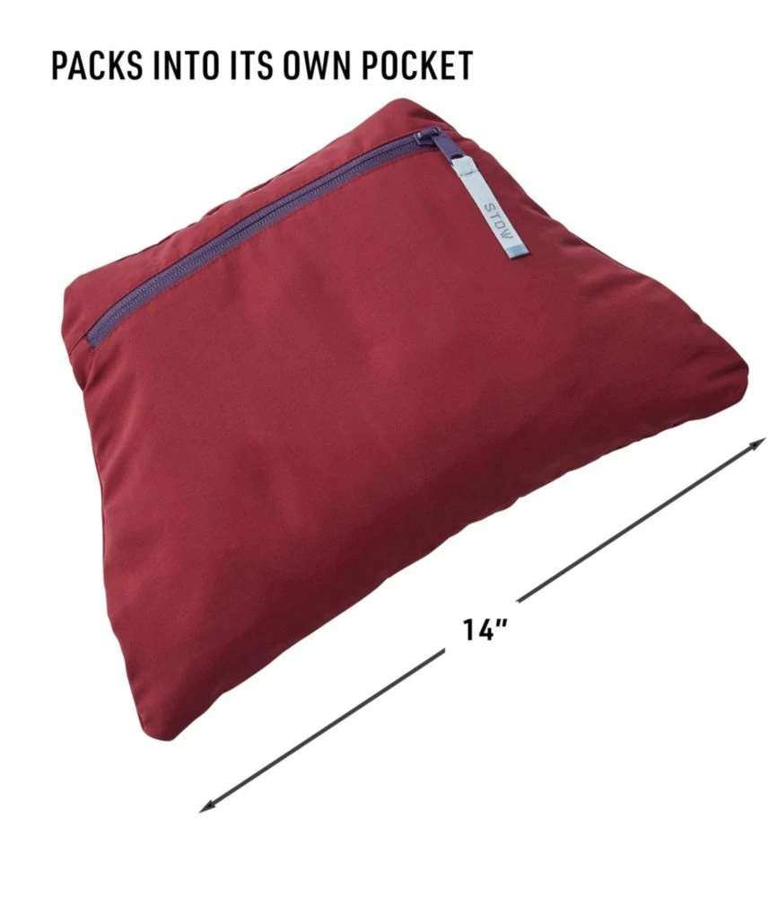 L.L.Bean Women's Mountain Classic Insulated Anorak, Tape - Image 6