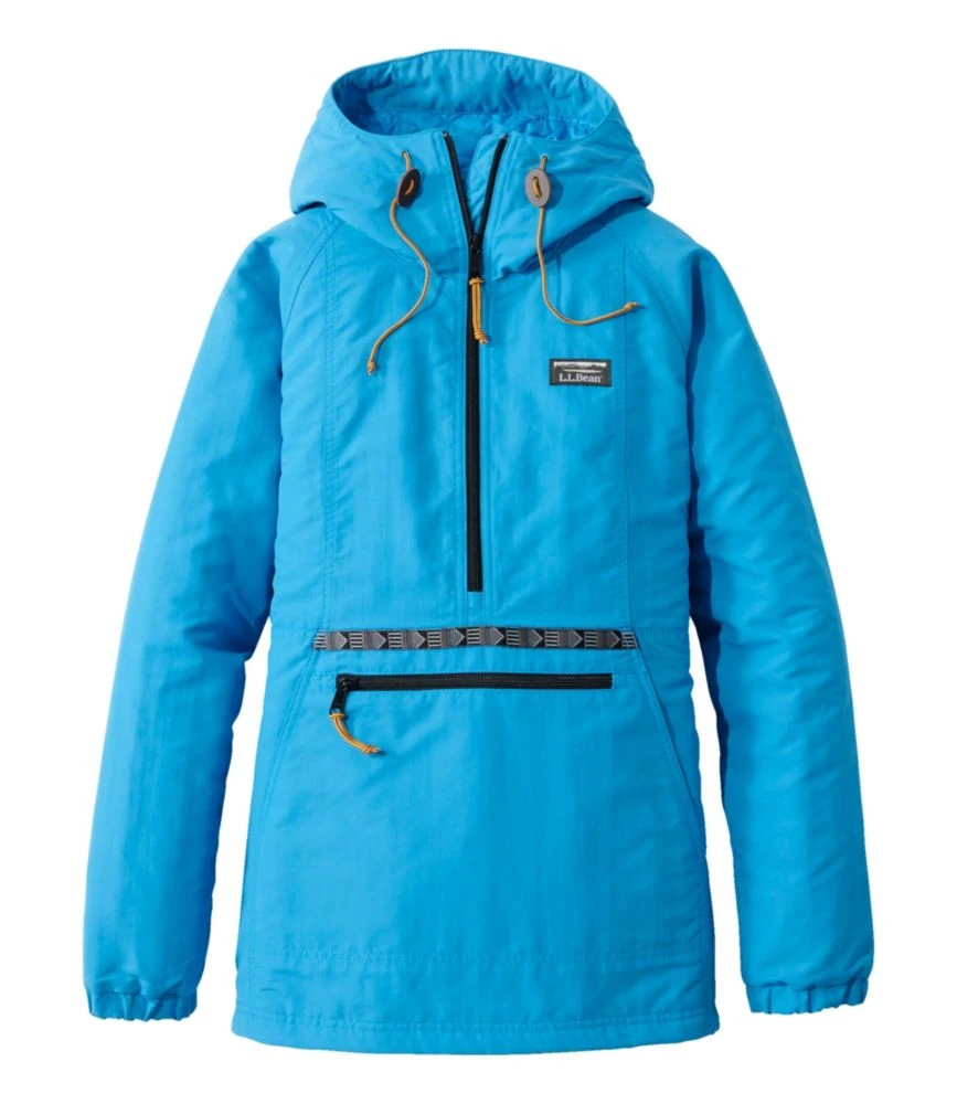 L.L.Bean Women's Mountain Classic Insulated Anorak, Tape