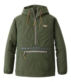 L.L.Bean Men's Mountain Classic Insulated Anorak, Tape