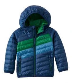 L.L.Bean Toddlers' Primaloft Hooded Jacket, Colorblock