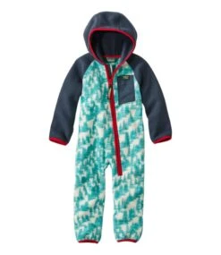 L.L.Bean Infants' Retro Mountain Classic Fleece Bunting, Print