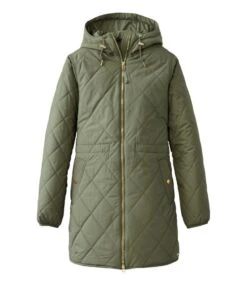 L.L.Bean Women's Bean's Cozy Quilted Coat