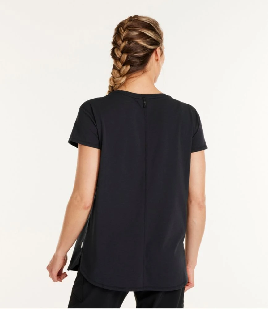 L.L.Bean Women's Beyond Soft Crewneck Tee, Short-Sleeve Graphic - Image 3