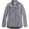 L.L.Bean Women's Tumbled Sherpa, Quarter-Snap