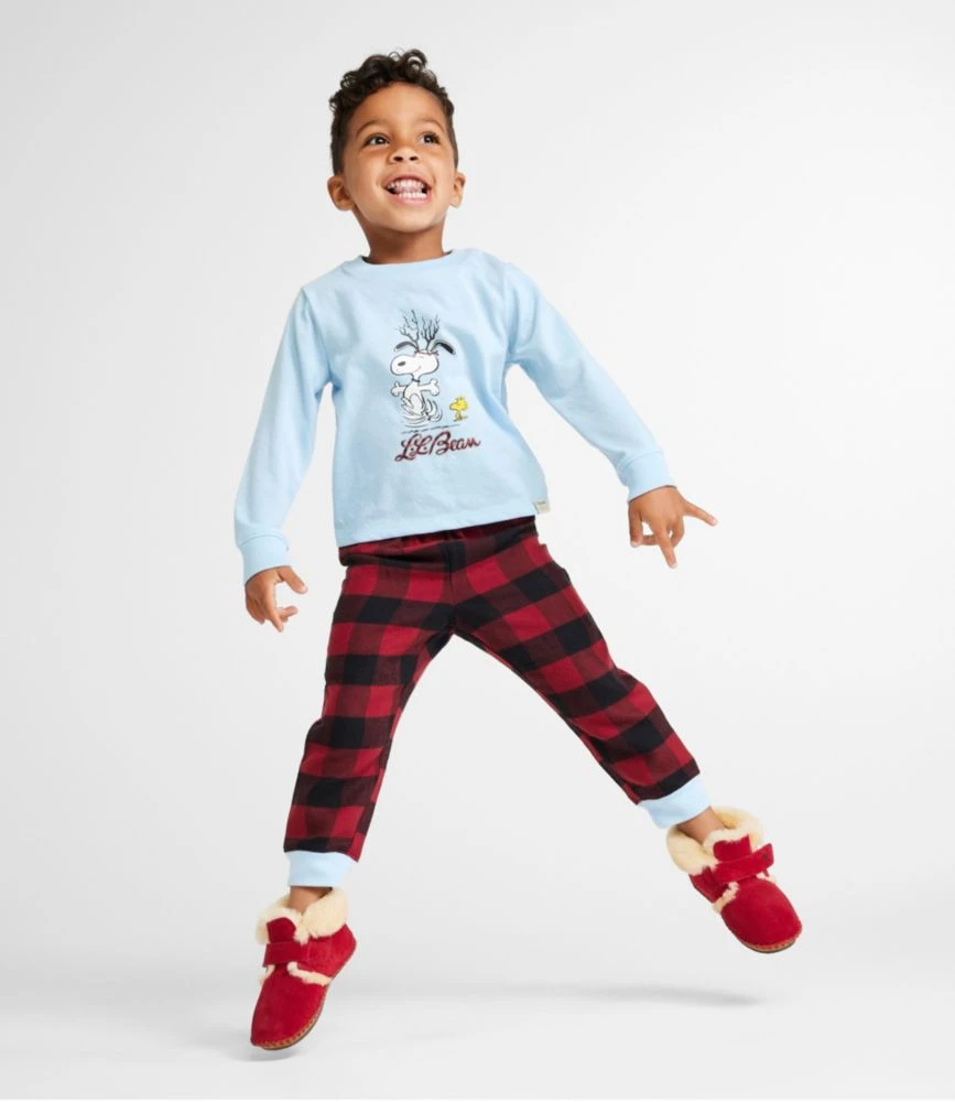 Toddlers' L.L.Bean X Peanuts Flannel Pajamas - Image 2