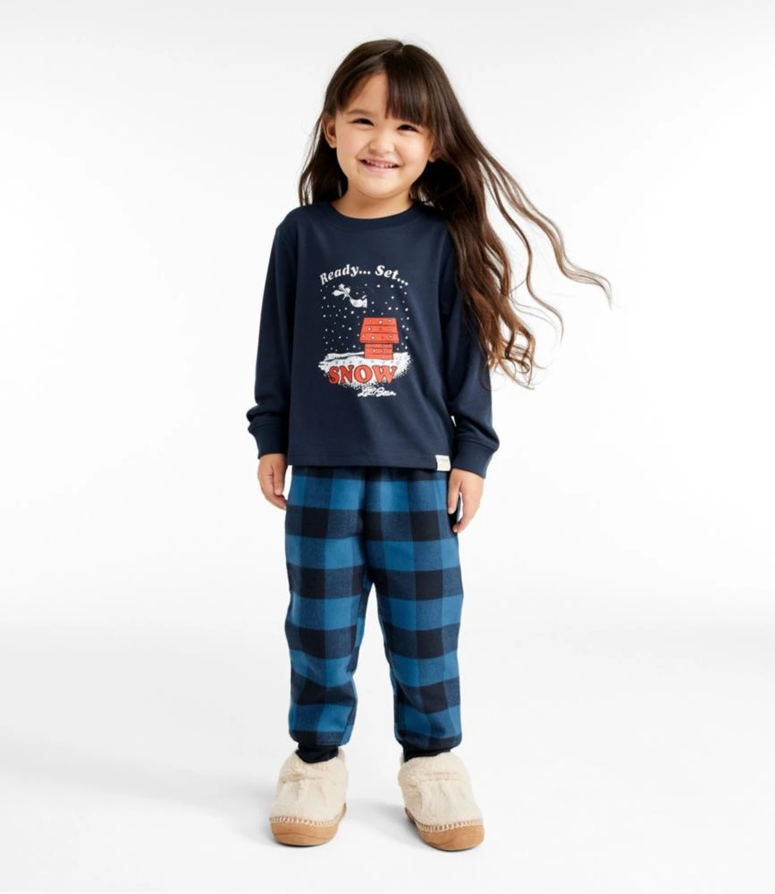 Toddlers' L.L.Bean X Peanuts Flannel Pajamas - Image 4