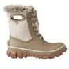 L.L.Bean Women's Bogs Arcata Cozy Chevron Boots