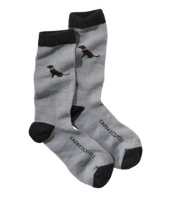 L.L.Bean Kids' Farm To Feet Sunderland Crew Socks