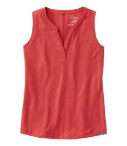L.L.Bean Women's Streamside Tank, Splitneck