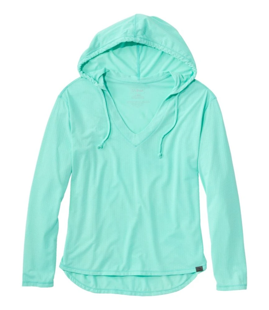L.L.Bean Women's Sand Beach Cover-Up, Hooded Pullover