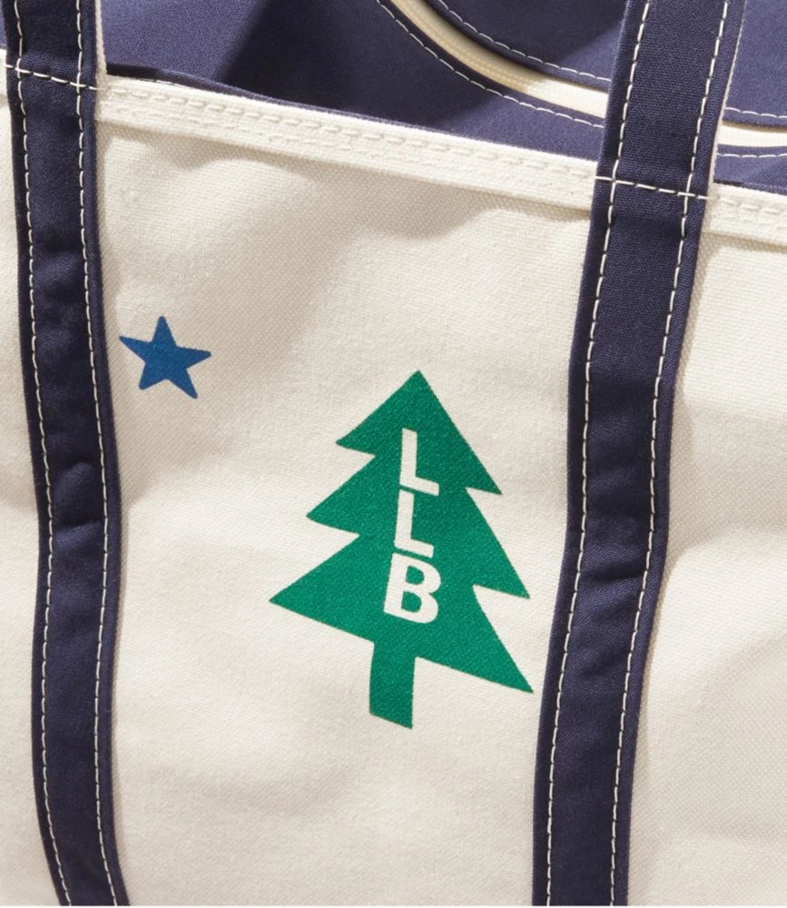 L.L.Bean Boat And Tote, Zip-Top, Vacationland, Large - Image 2