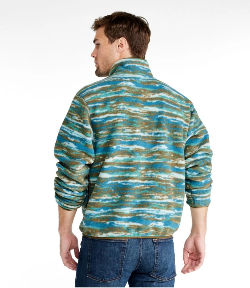 L.L.Bean Adults' Bean's Classic Fleece Pullover, Print - Image 4
