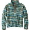 L.L.Bean Adults' Bean's Classic Fleece Pullover, Print