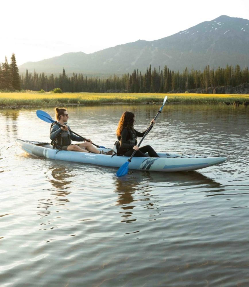 L.L.Bean Aquaglide Cirrus Ultralight Inflatable Tandem Kayak 150 - Image 4